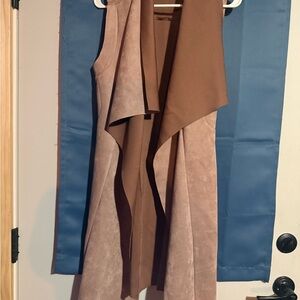 BLVD Pink and Brown Top